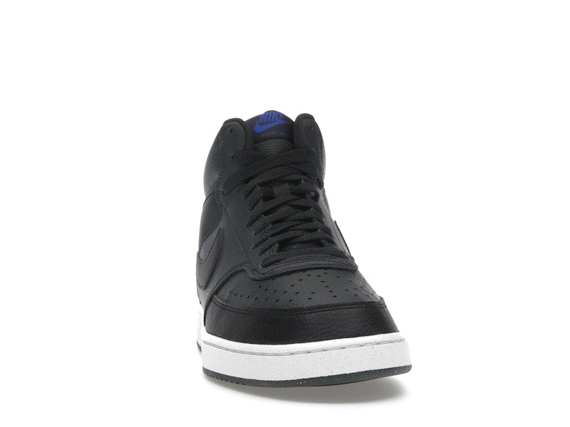 Nike Court Vision Mid Next Nature Dark Smoke Grey Off Noir Racer Blue Black