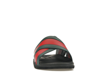 Gucci Web Slide Black Rubber