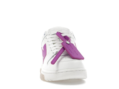 OFF-WHITE Out Of Office OOO Low Tops White Purple (Women's)