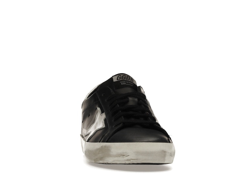 Golden Goose Super-Star Black White Leather