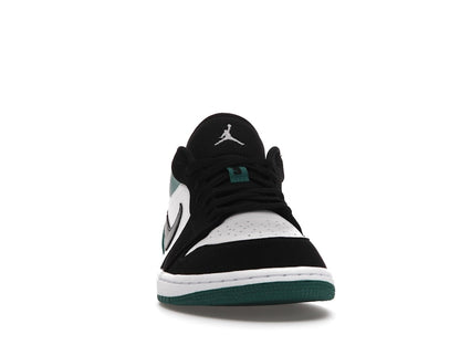 Jordan 1 Low White Black Mystic Green