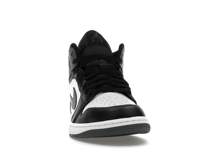 Jordan 1 Mid Black White Iron Grey