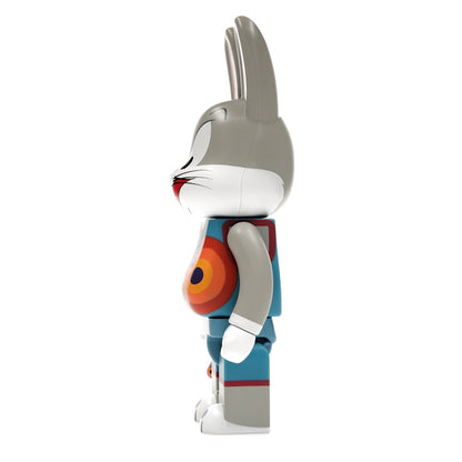 Bearbrick x Space Jam: A New Legacy Rabbrick Bugs Bunny 100% & 400% Set Grey