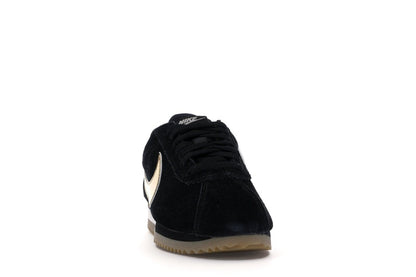 Nike Classic Cortez Black Metallic Gold Gum (Women's)