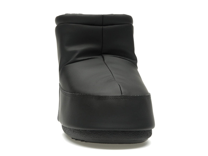 Moon Boot No Lace Rubber Boot Black