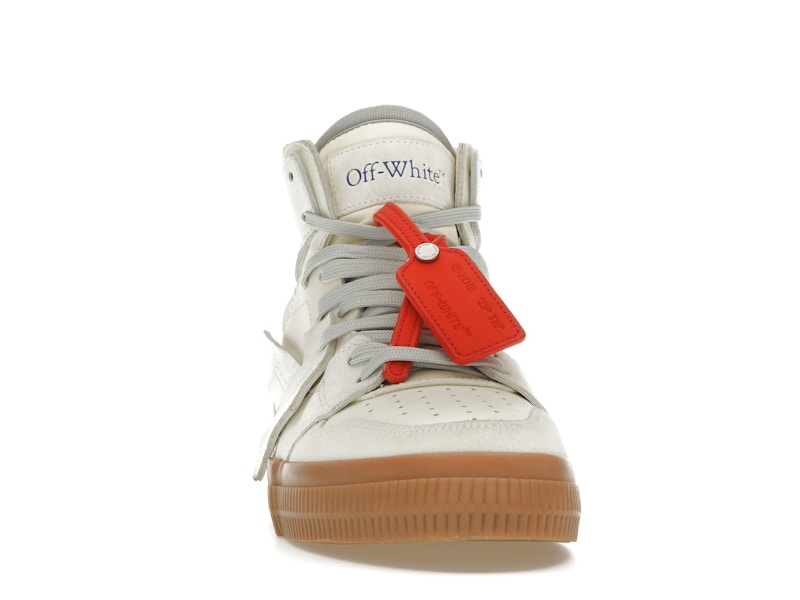 OFF-WHITE Floating Arrow High Top Vulc White Cream