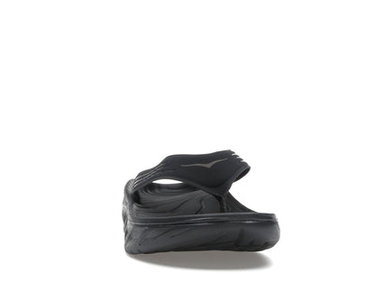 Hoka One One Ora Recovery Flip Black Dark Gull Grey