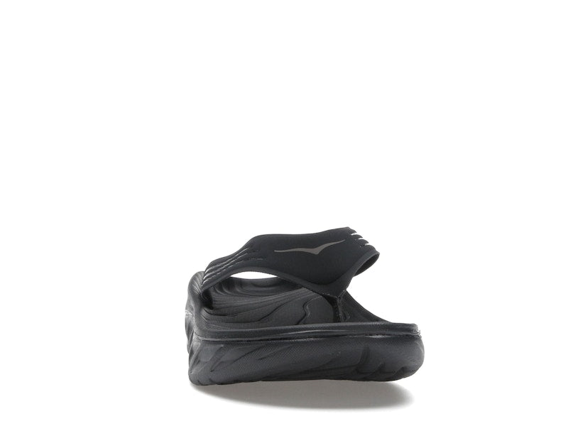 Hoka One One Ora Recovery Flip Black Dark Gull Grey
