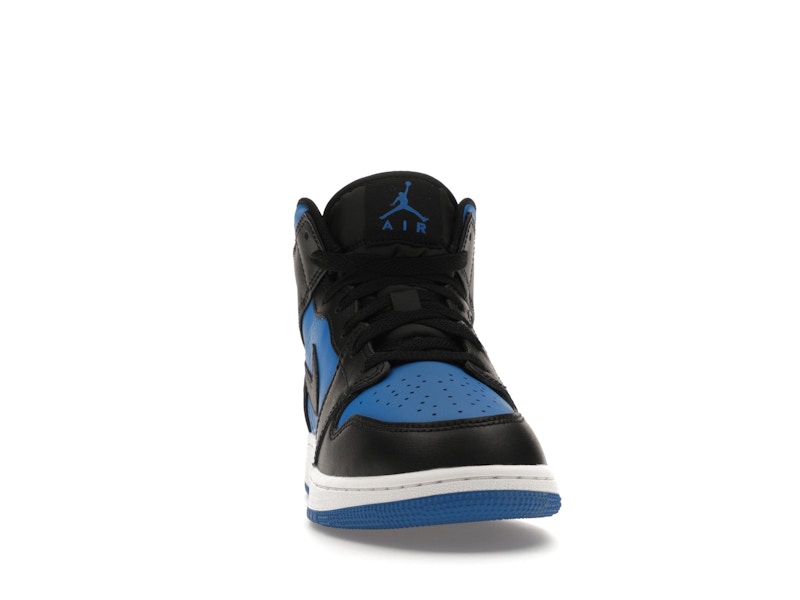 Jordan 1 Mid Black Royal Blue (GS)