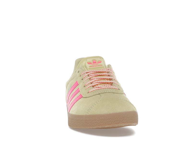 adidas Gazelle Powder Yellow Lucid Pink (Women's)