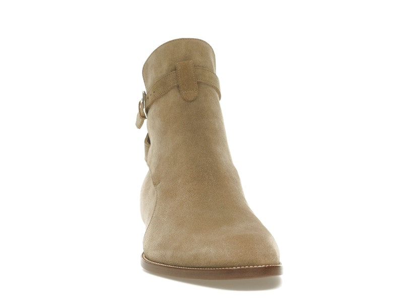 Saint Laurent Wyatt Jodhpur Boot Tobacco Suede