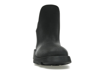 Burberry Marsh Round-Toe Ankle Boots Black
