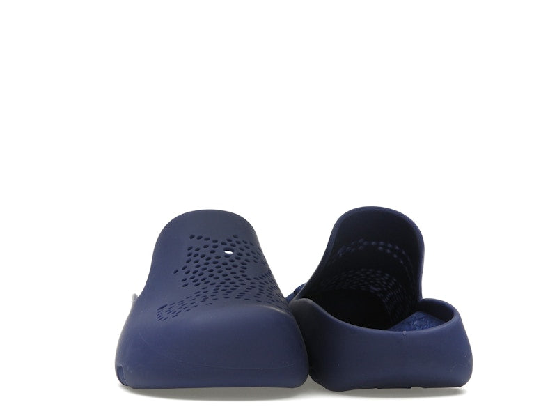 Burberry Stingray Perforated Slides Blue