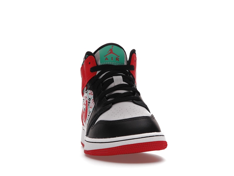 Jordan 1 Mid SE Ugly Christmas Sweater (GS)