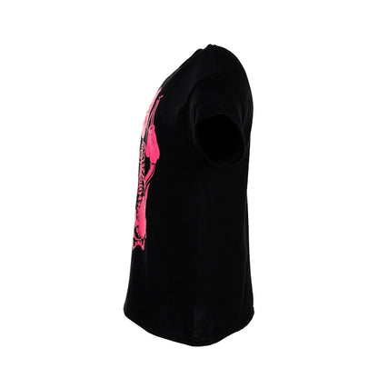 KAWS SKELETON NEW FICTION T-shirt Pink