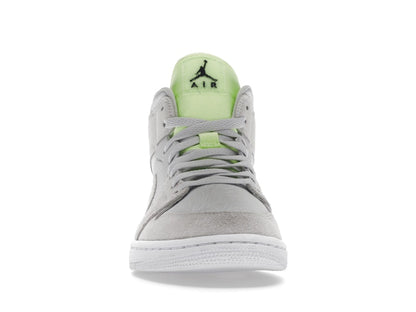 Jordan 1 Mid Vast Grey Ghost Green (Women's)