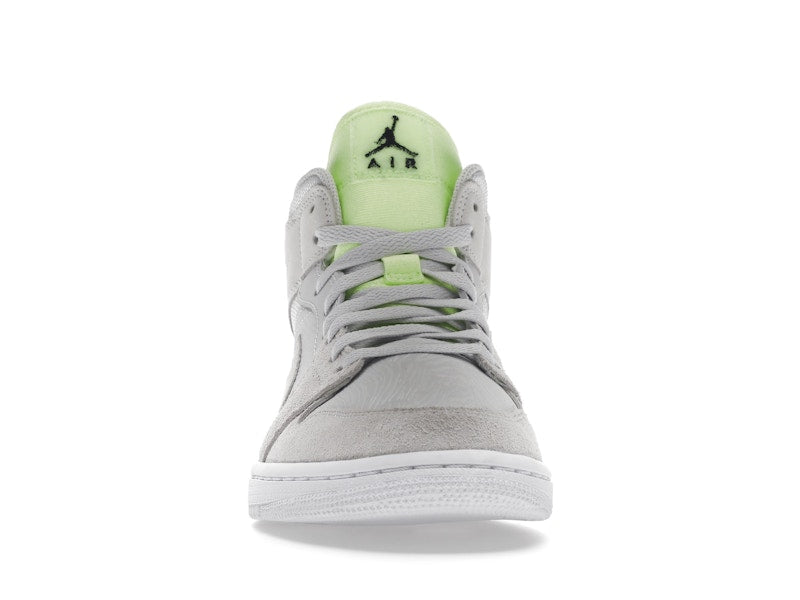 Jordan 1 Mid Vast Grey Ghost Green (Women's)
