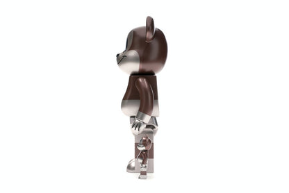 Bearbrick x Undefeated x Disney Mickey Mouse 90th Anniversary 100% & 400% Set Copper/Black