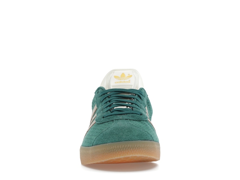 adidas Gazelle Collegiate Green Wonder Beige Gold Metallic