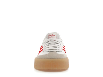 adidas Sambae White Better Scarlet Gum (Women's)