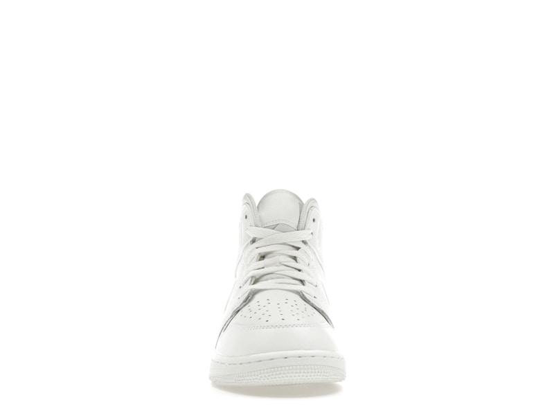 Jordan 1 Mid Triple White (2023) (GS)