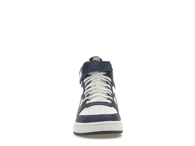 Nike Court Borough Mid 2 White Blue Void (GS)