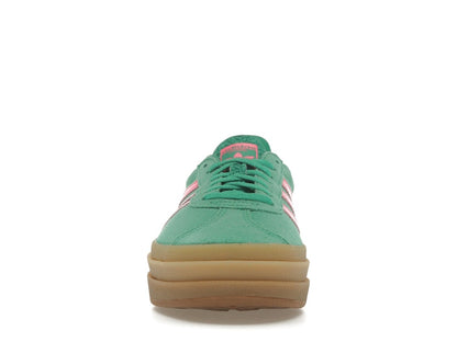 adidas Gazelle Bold Court Green Lucid Pink (Women's)