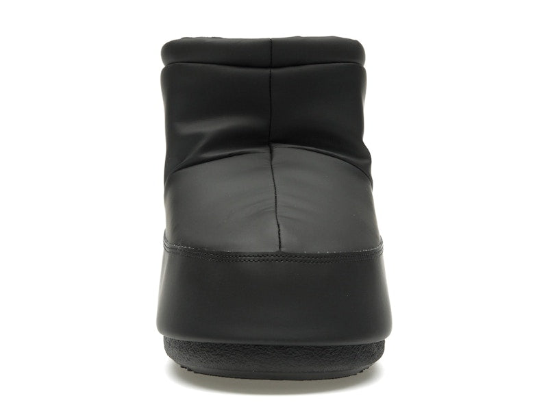Moon Boot No Lace Rubber Boot Black