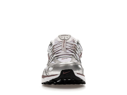 Nike P-6000 White Metallic Silver Tattoo (Women's)