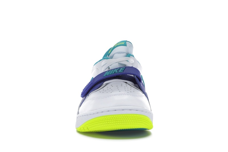 Jordan Legacy 312 Low Ultramarine Neon Yellow Aquamarine