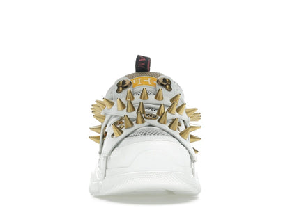Gucci Flashtrek Chunky Leather Sneakers White Gold (Women's)