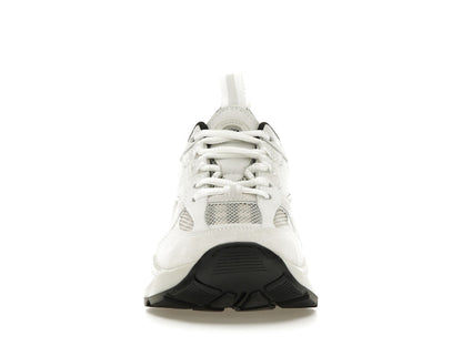 Burberry Logo Print Leather, Suede and Check Mesh Sneakers Archive Beige White (Women's)