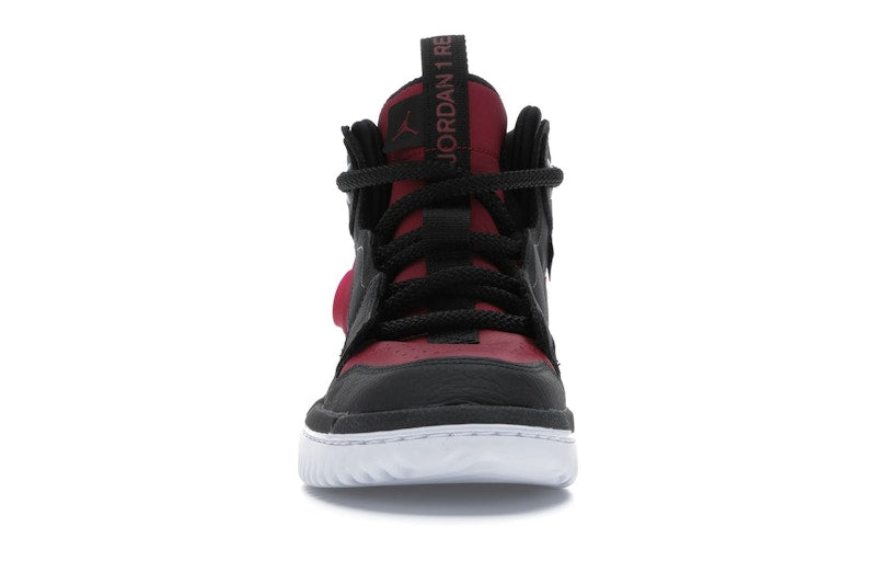 Jordan 1 High React Black Noble Red