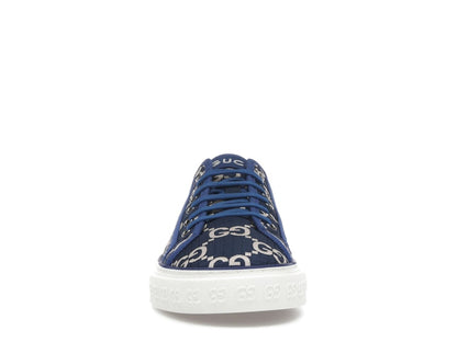 Gucci Tennis 1977 Low GG Monogram Blue
