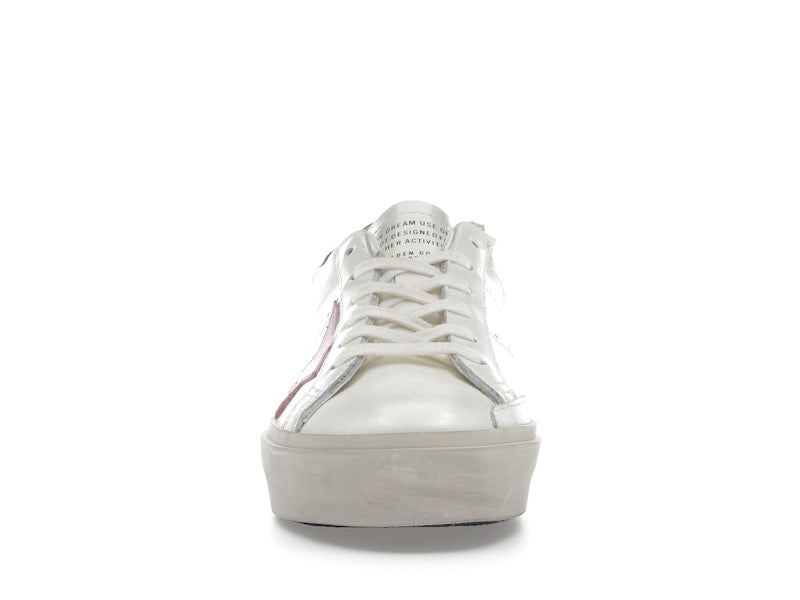 Golden Goose Hi Star White Pink Silver (Women's)