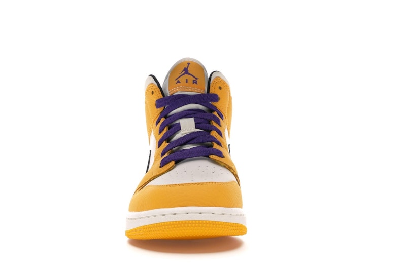 Jordan 1 Mid SE Lakers (GS)