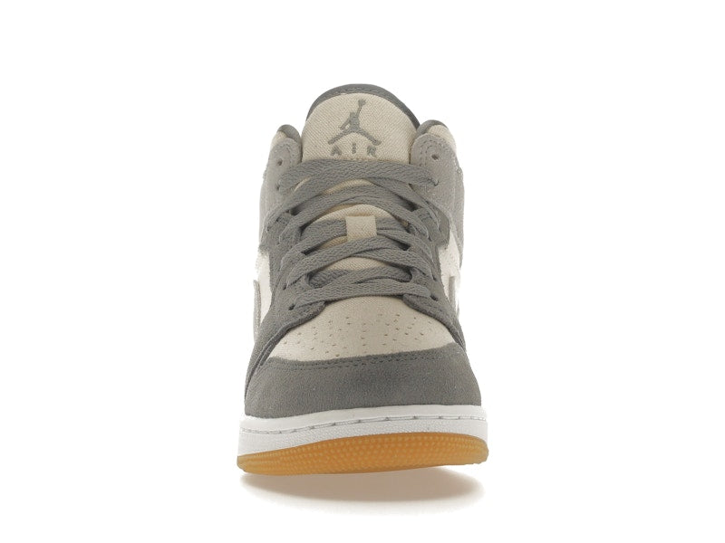 Jordan 1 Mid SE Coconut Milk Particle Grey (GS)