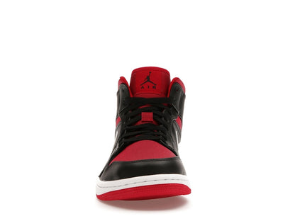 Jordan 1 Mid Black Gym Red White