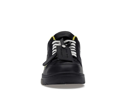OFF-WHITE Out Of Office "OOO" Low Tops For Walking Black Yellow