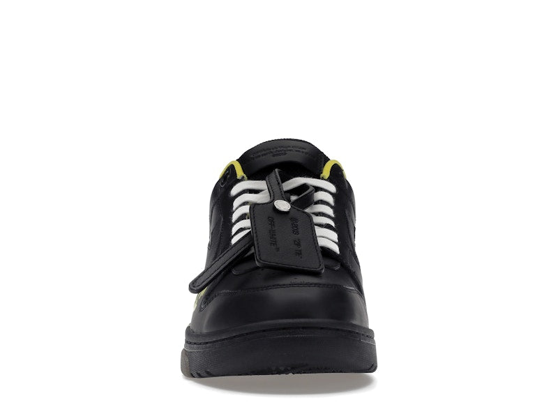 OFF-WHITE Out Of Office "OOO" Low Tops For Walking Black Yellow