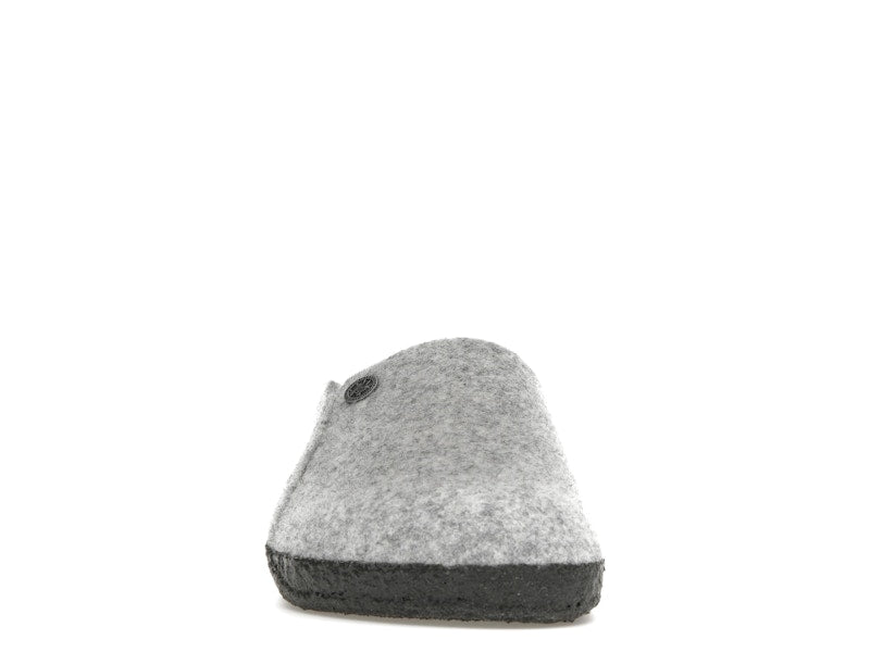 Birkenstock Zermatt Shearling Clog Wool Felt Light Gray
