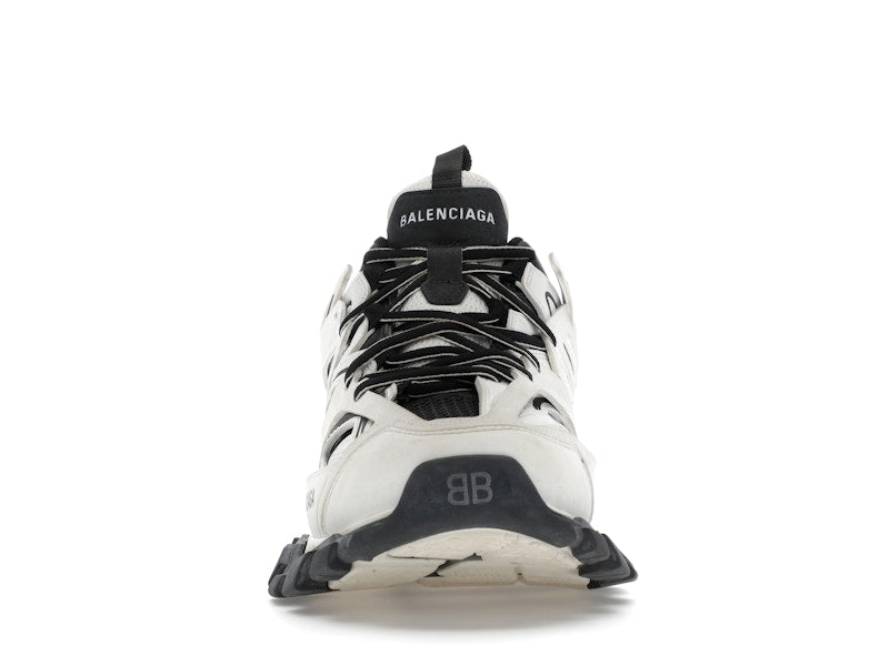 Balenciaga Track Worn Out In White Black
