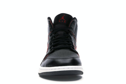 Jordan 1 Retro Mid Black Team Red