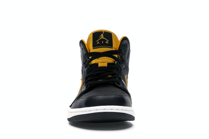 Jordan 1 Mid Black University Gold
