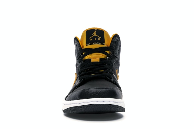 Jordan 1 Mid Black University Gold