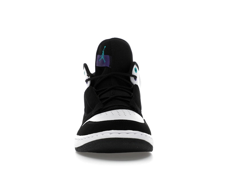 Jordan Fadeaway Black White Grape