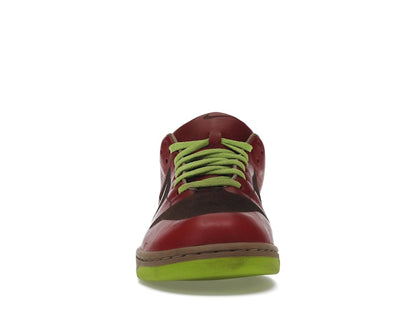 Nike Dunk Low 1-Piece Laser Varsity Red Chartreuse