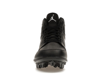 Jordan 1 Mid TD Cleat Black White