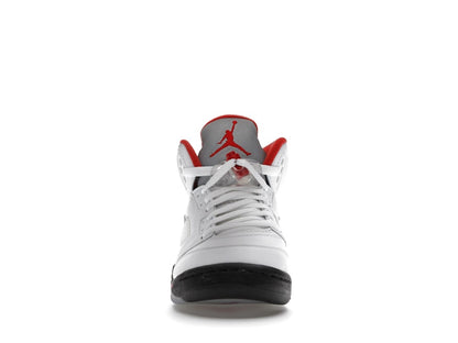 Jordan 5 Retro Fire Red Silver Tongue (2020) (GS)