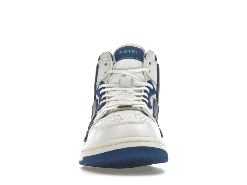 AMIRI Skel Panelled High Top White Blue